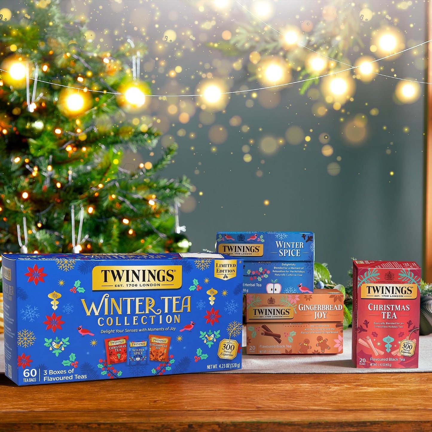 Twinings Mango & Pineapple Herbal Tea Individually Wrapped Bags, 20 Count (Pack of 1), Naturally Caffeine-Free, Enjoy Hot or Iced, 20 Teabags
