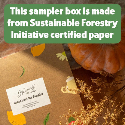 Heavenly Tea Leaves Organic 9 Flavor Variety Pack, Loose Leaf Gift Sampler