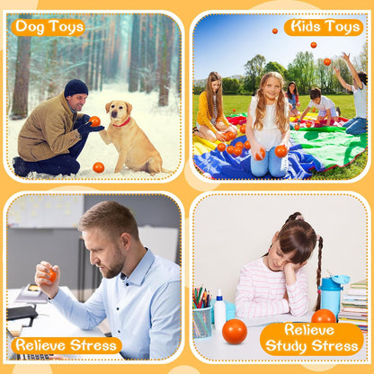 12 Pcs Blue Foam Stress Ball Squeeze Stress Relief Balls for Kids and Adults Hand Exercise Sensory Relief Toys for Anxiety ADHD Autism （Blue）