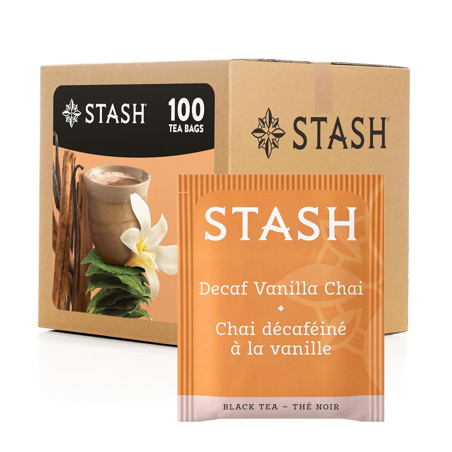 Stash Tea Chamomile Herbal Tea, 100 Count (packaging may vary) - Colors A