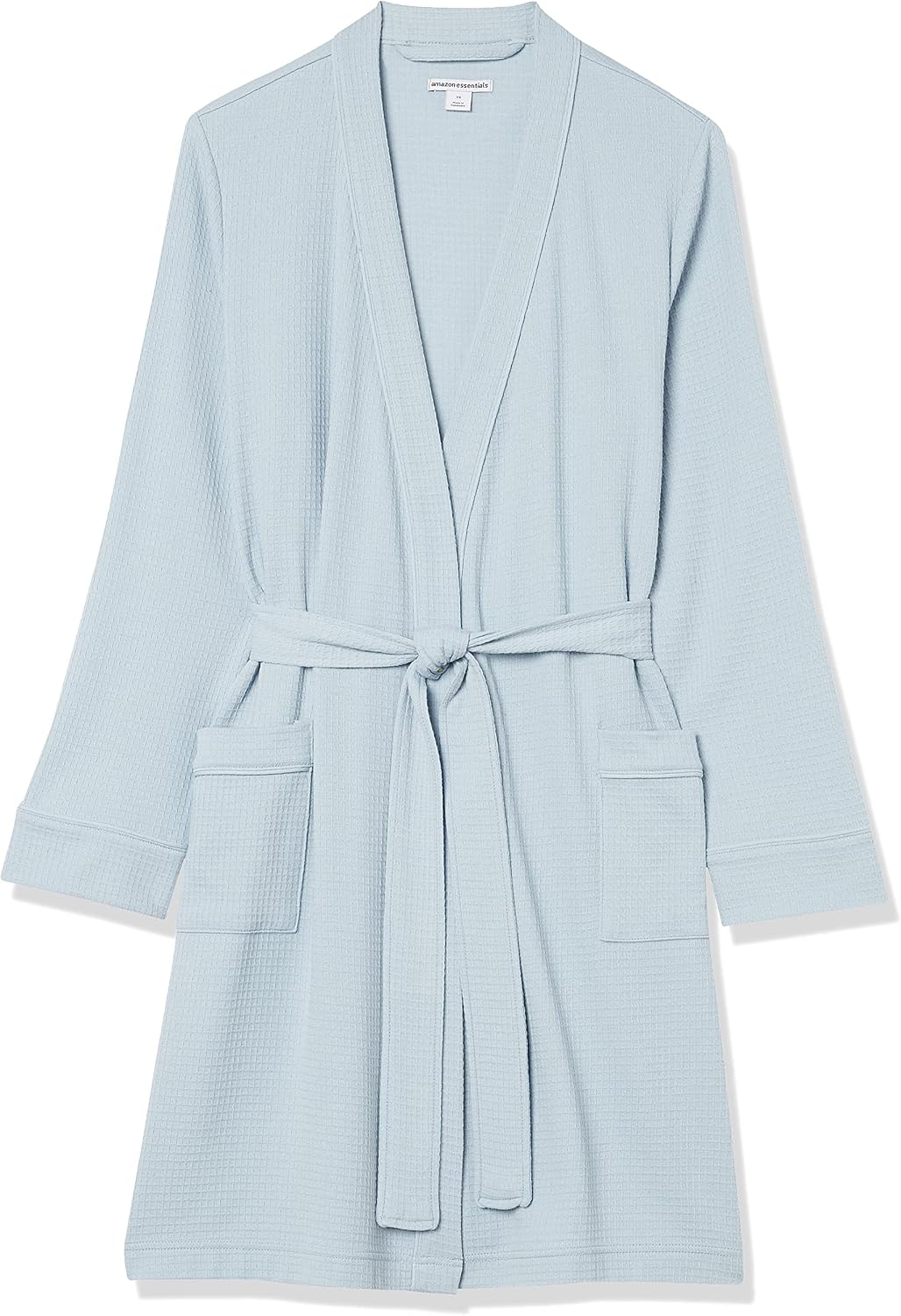 Amazon Essentials Women's Lightweight Waffle Full-Length Bath Robe (Available in Plus Size)