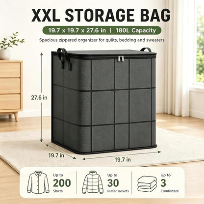 XXL Foldable Storage Bag with Reinforced Handles (3)
