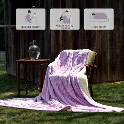 Texciting Heated Blanket Electric Blanket Throw 50''X60''-Heating Throw with 9 Heat Settings-2-10 Hours Auto Off,ETL Certified,Machine Washable (Green)