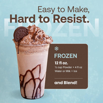 Café Essentials Matcha Green Tea Latte Frappe Mix – No Artificial Colors, Flavors, or Sweeteners – Shelf Stable – 51mg of Caffeine – Great for Hot, Iced, & Frozen Frappes (3.5 lb Bag, 30 Servings)