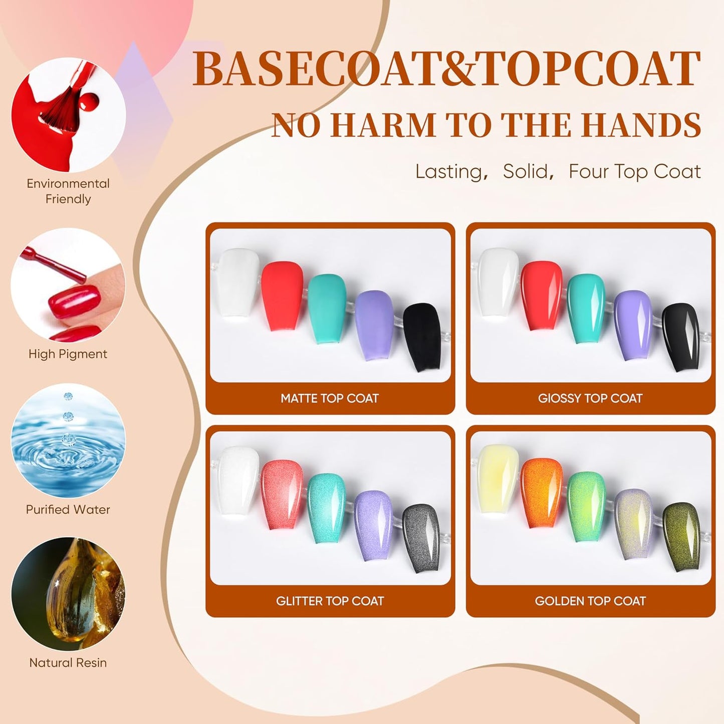 NAIL POLISH KIT with U V Lamp and Drill Starter Kit 36 Colors Gel Nail Polish Nail Art Gel Manicure Kit
