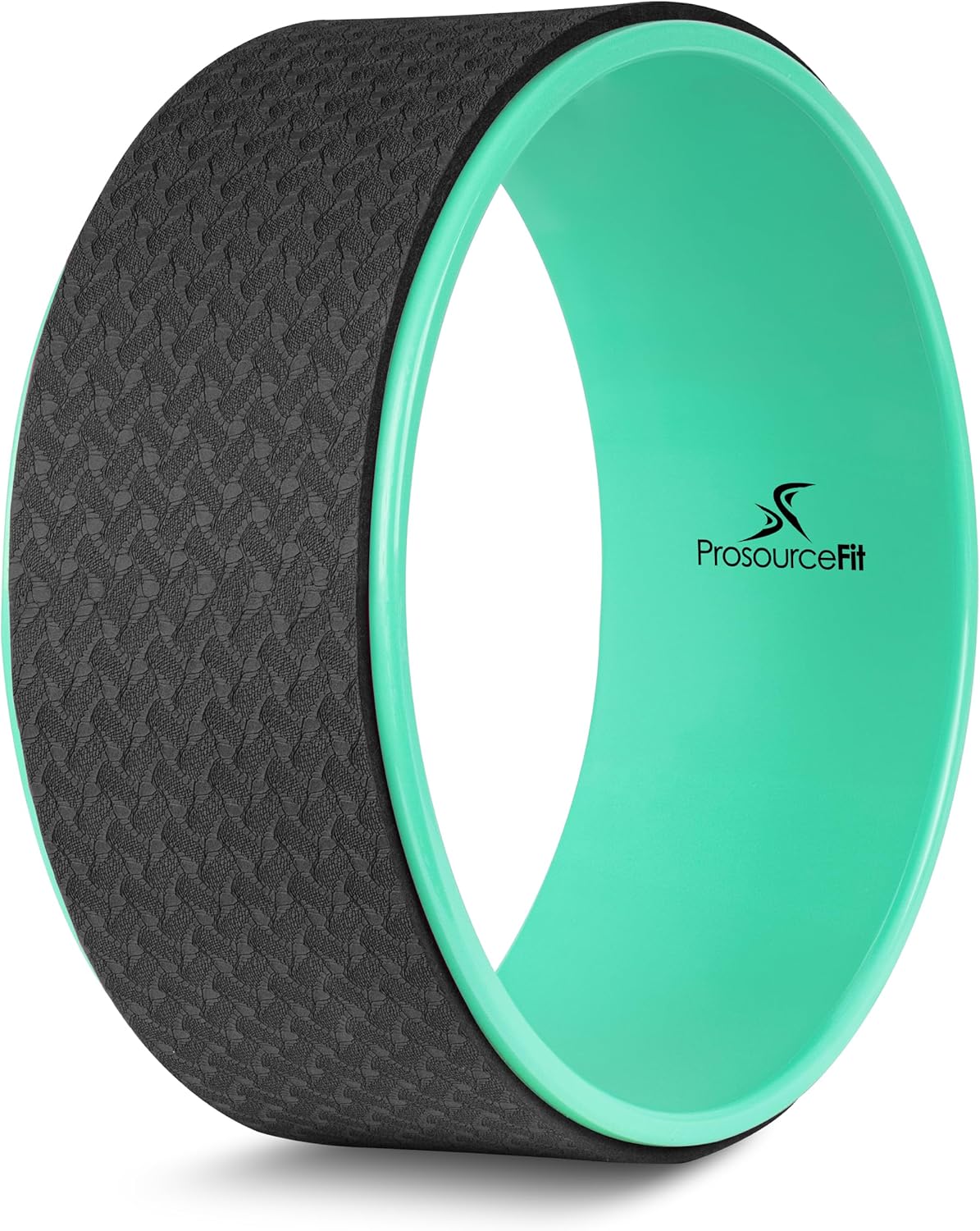 ProsourceFit Yoga Wheel Prop 12” for Improving Yoga Poses, Backbends, Flexibility, Balance, Stretching, Relaxation