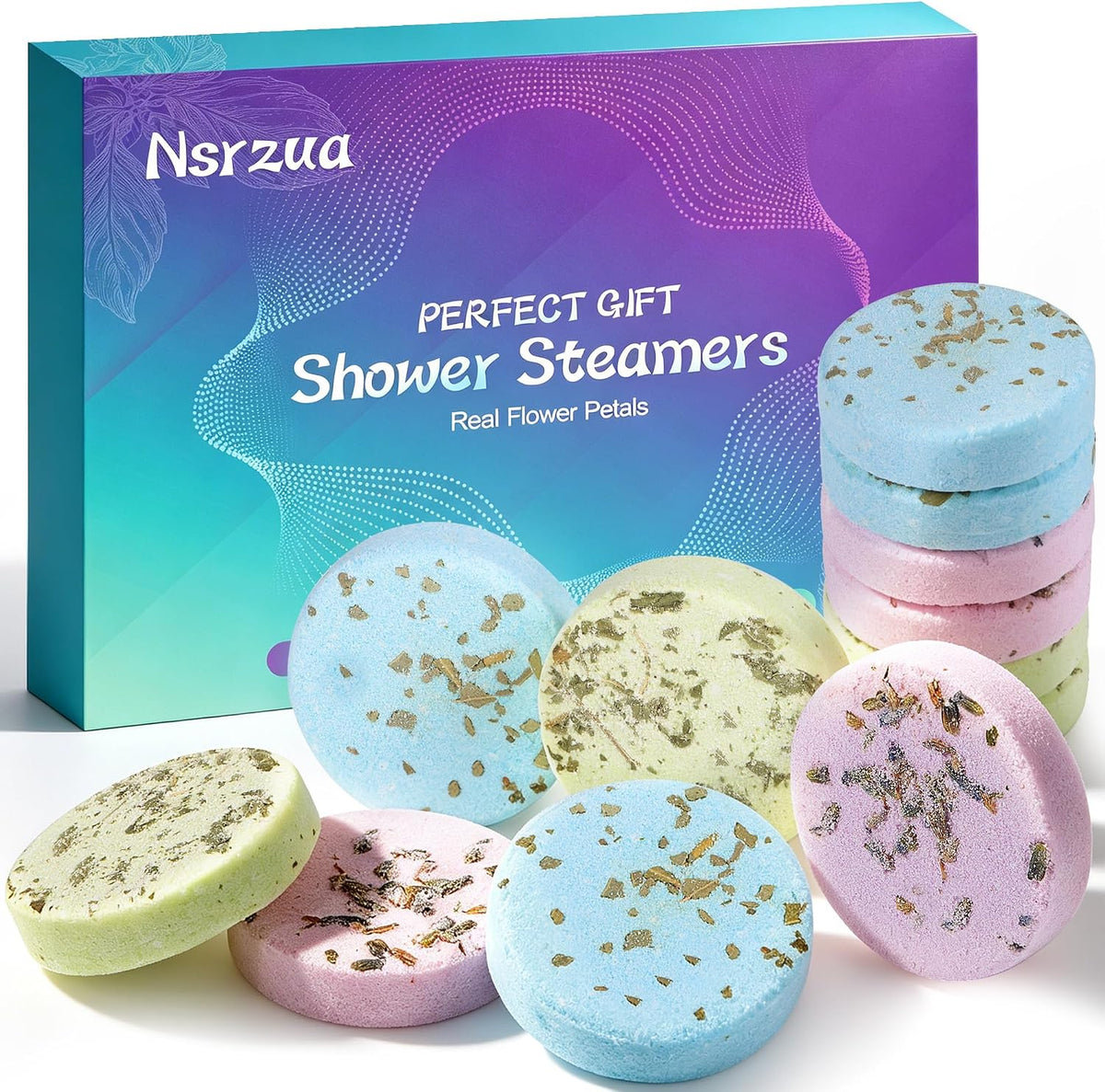 Shower Steamers Aromatherapy Birthday Gifts for Women-12 Pack Mothers Day Gifts,Gifts for Grandma,Wife,Mothers,Stress Relief and Relaxation Gifts for Women and Men,Created Your Own Home SPA