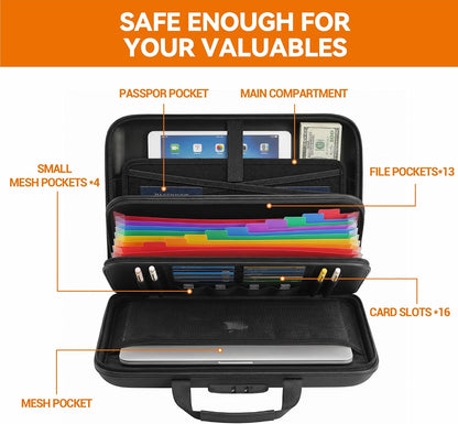 TILYMOL Fireproof Document Bag (5200℉) with Upgraded Heat Insulated Layers
