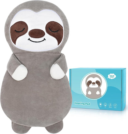 Microwave Heating Pad for Period Cramps,Otter Microwavable Heating Pad for Shoulder Neck Back Knee Pain Relief with Lavender Scented,Cute Otter Plush Toys Heat Pack for Women Kids Birthday