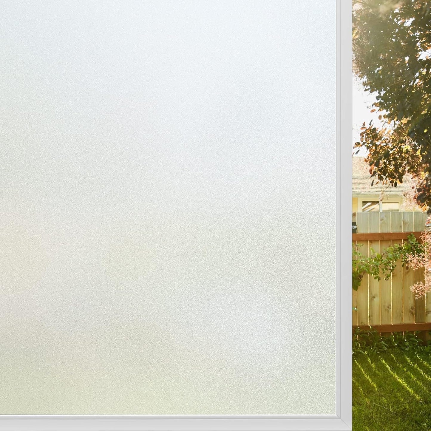 rabbitgoo Blackout Window Film Room Darkening Light Blocking 17.5" x 78.7" | Removable Static Cling without Glue, Tint & Privacy Film for Window Inside, Day & Night Sleep for Home Garage Bedroom House