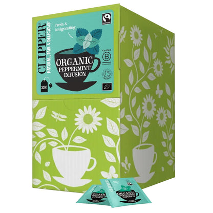 Clipper Tea Snore and Peace Chamomile & Lavender Herbal Tea – Caffeine Free, USDA Organic, Great Hot or Iced – Comfortingly Floral, Natural, Fair & Delicious – 50 Tea Bags
