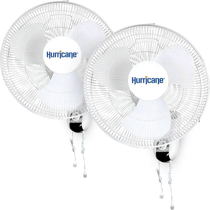 Hurricane Classic 6 Inch Clip Fan, 2 Speed Portable Desk Table Fan with Tilt, White