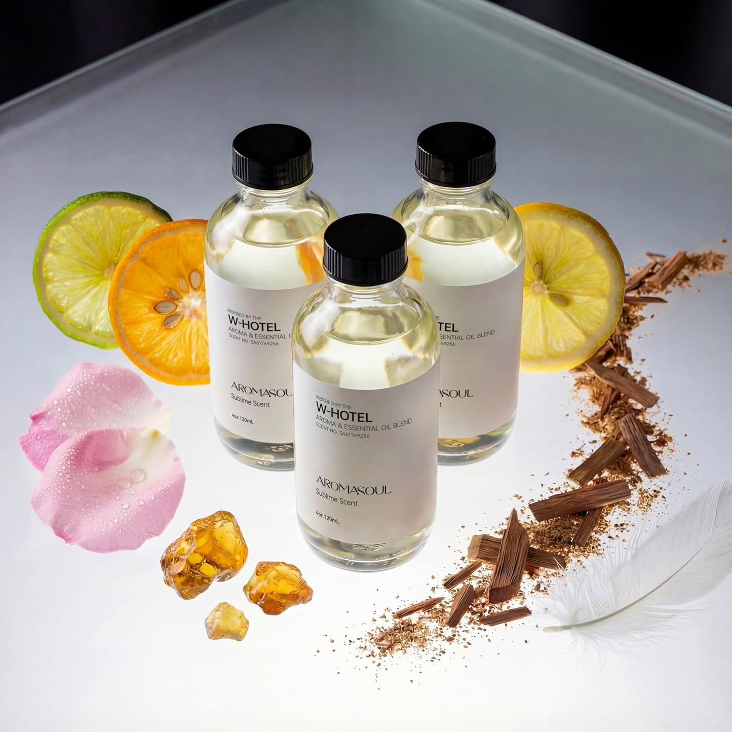 Hotel Diffuser Oil Inspired by Ritz-Carlton Scent - Premium Fragrance Oil No. SA61119323 for Ultrasonic and Waterless Diffuser - 120 mL, 4 fl oz