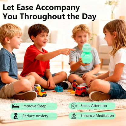 Mindfulness Breathing Light ，Guided Visual Meditation Tool ，Anxiety Relief Items for Adult & Kid