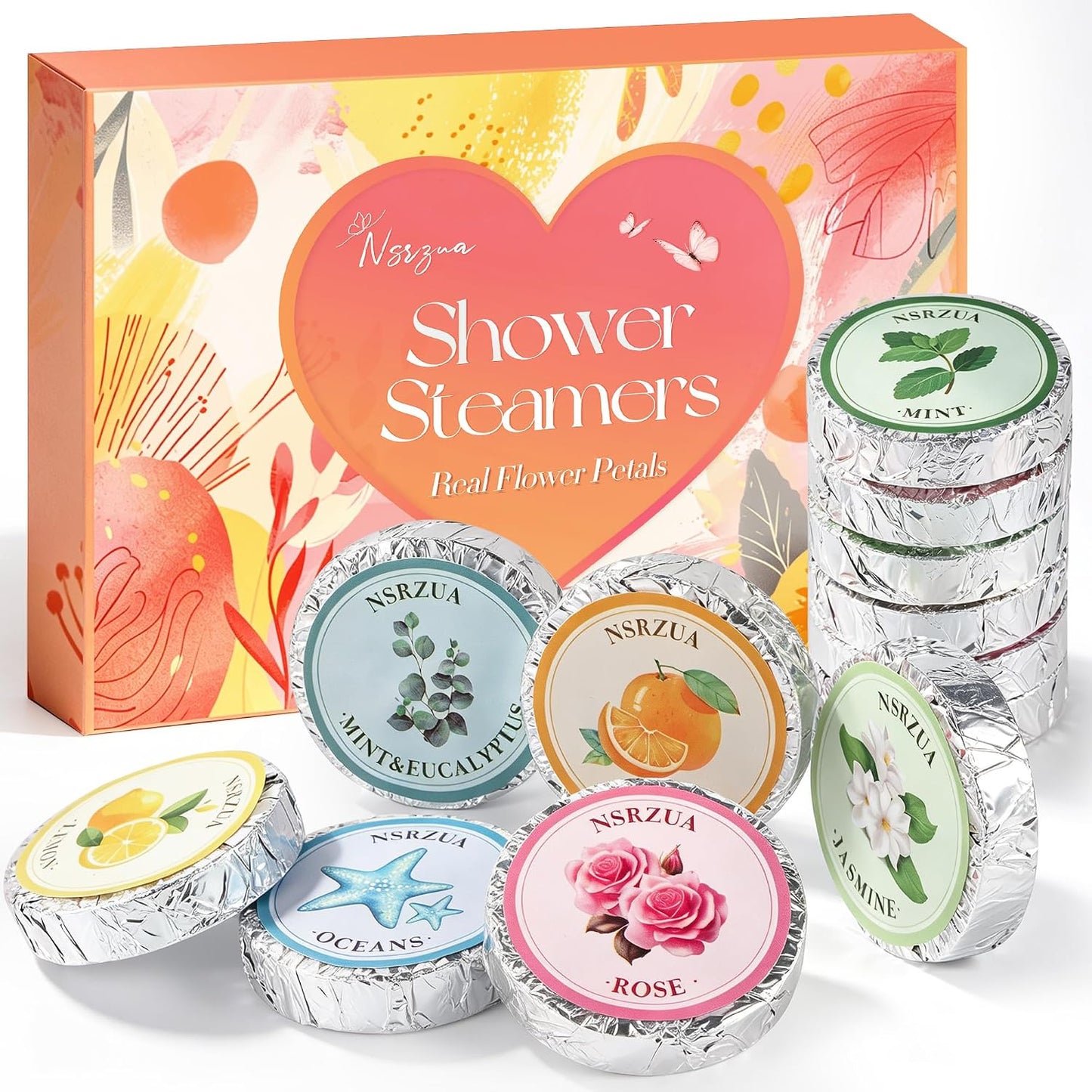 Shower Steamers Aromatherapy Birthday Gifts for Women-12 Pack Mothers Day Gifts,Gifts for Grandma,Wife,Mothers,Stress Relief and Relaxation Gifts for Women and Men,Created Your Own Home SPA