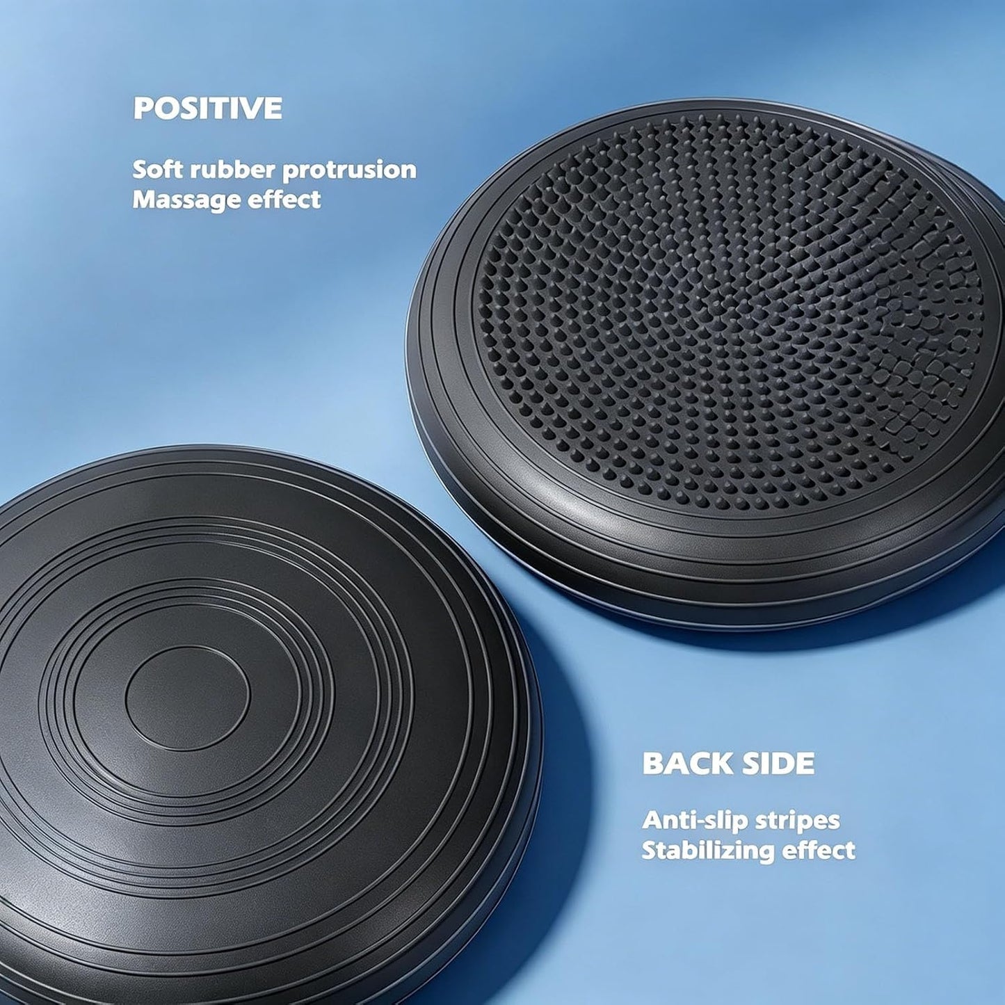 Balance Disc,Wiggle Seat Core Stability 14 Foot Diameter,With Pump,Suitable For Improving Posture,And Stabilizing The Core,Fitness
