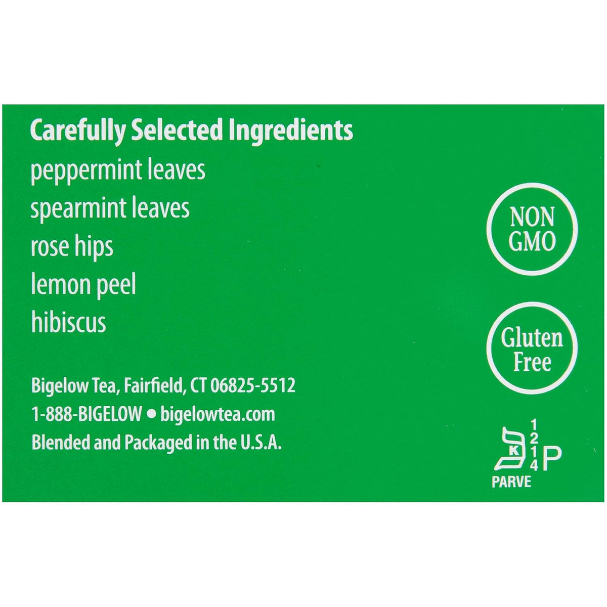 Bigelow Mint Medley Herbal Tea, 28/box