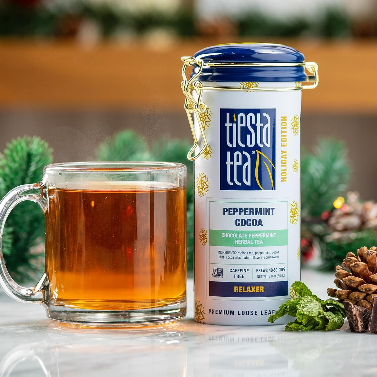 Tiesta Tea - Holiday Tea Sampler Dry Flight Set, Loose Leaf