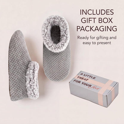 Cozylook Fuzzy Slippers for Women Indoor Soft Sole Slipper Socks