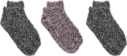 Dr. Scholl's Womens Low Cut Soothing Spa - Lavender & Vitamin E Infused 2 3 Pair Packs Bottom Grippers Sock, Blue, Pink/Blue, 4-10 US
