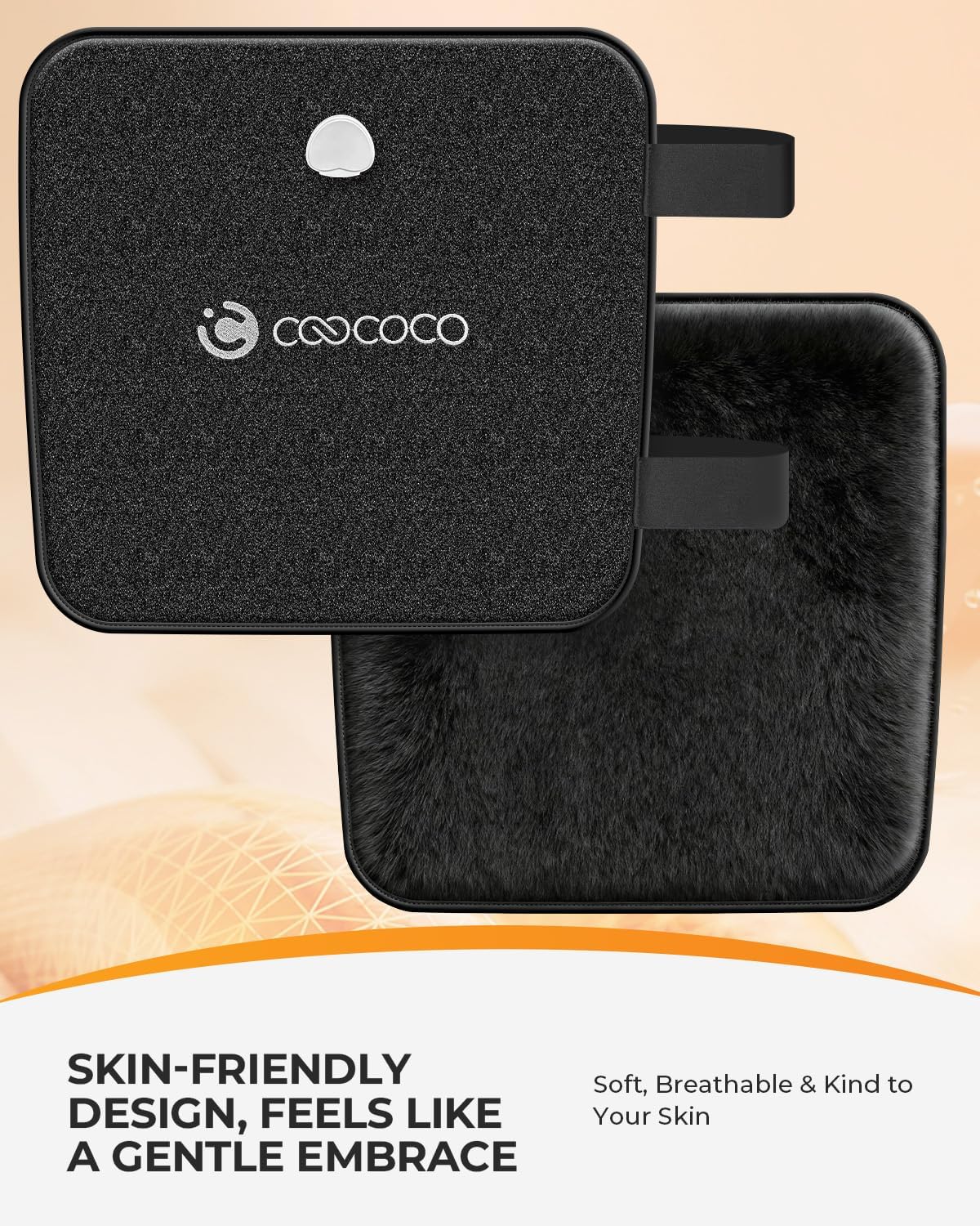 CooCoCo 17x33 Large Heating Pad for Back, HSA Approved Items for Mom Dad, Electric Heated Pad for Neck Shoulders Period Cramps, FSA Eligible Heat Pad, Auto Off, 10ft Cord
