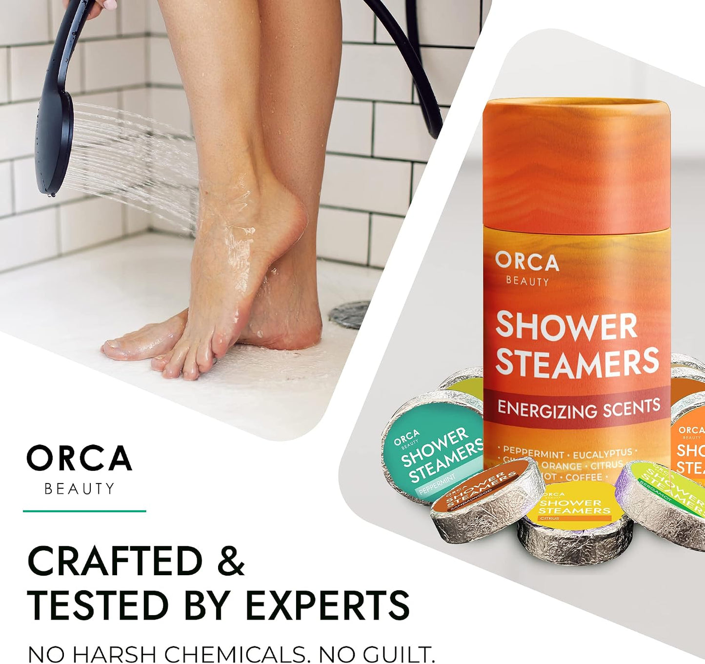 Shower Steamers Aromatherapy - Relaxation Gifts for Women, Shower Bombs, Unique Spa Gifts Shower Tablets, Stocking Stuffers for Women & Men (Advent Calendar 2025)