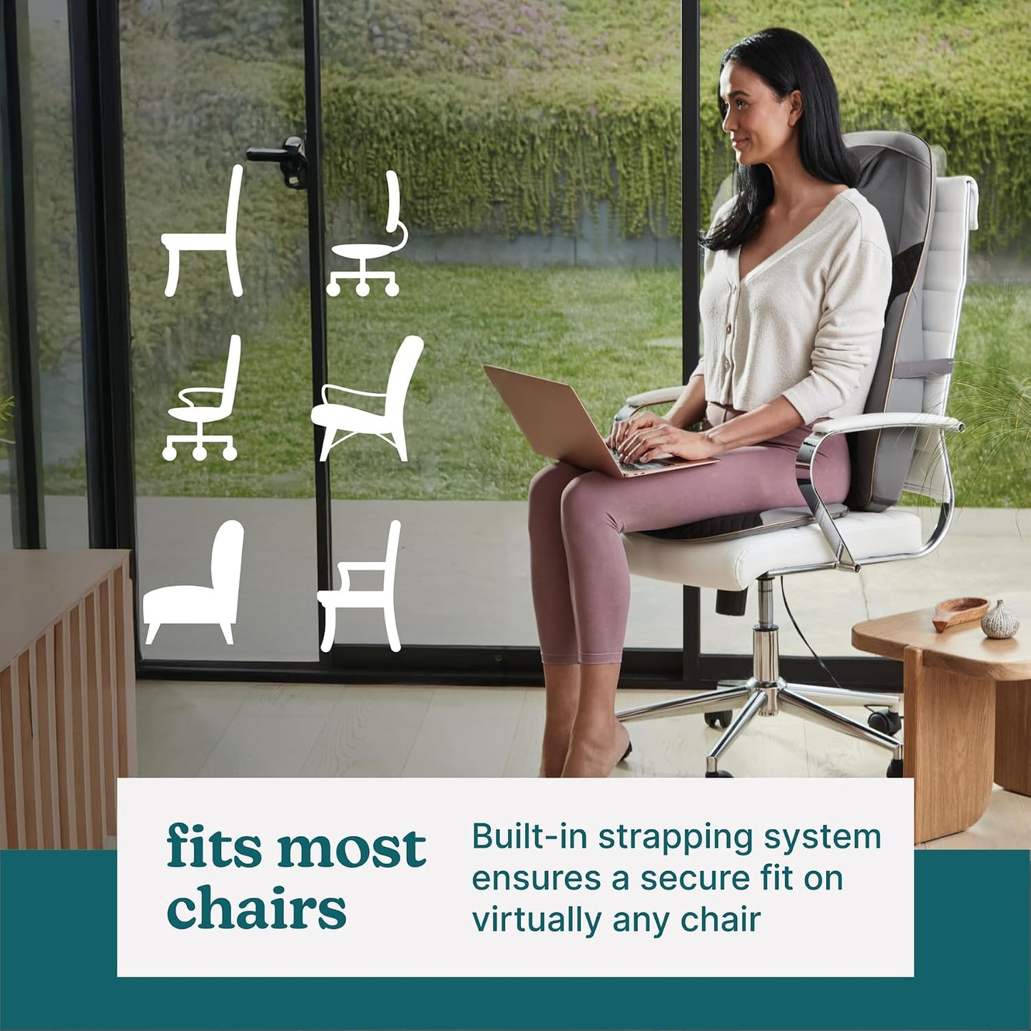 Homedics Back Massager with Heat, Shiatsu Neck and Back Massage Cushion