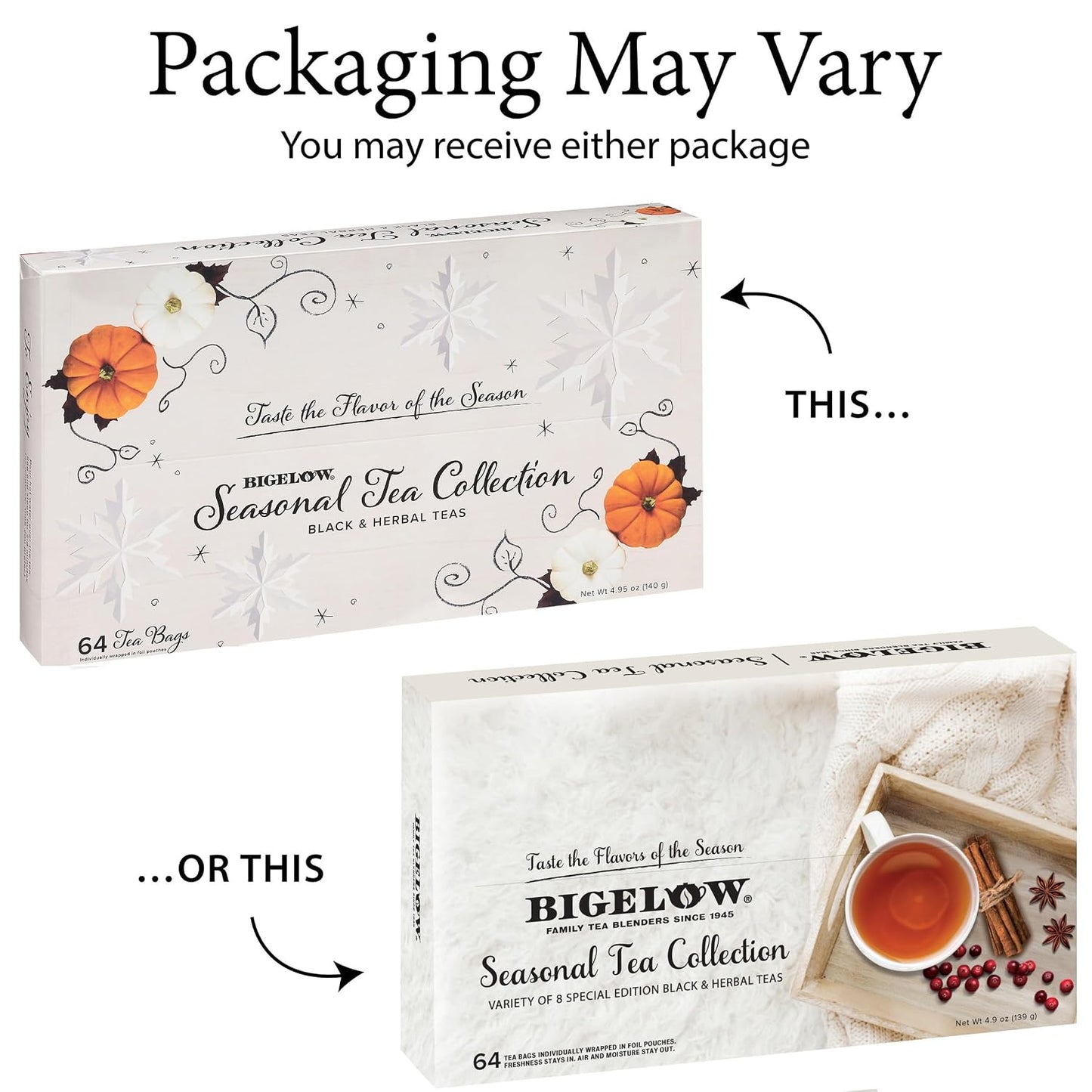 Bigelow Tea Black Tea 6 Flavor Variety Pack, Caffeinated Tea with Mint, Lemon, Constant Comment, English Teatime, Earl Grey, and Vanilla Chai, 20 Count Box (Pack of 6), 120 Total Tea Bags