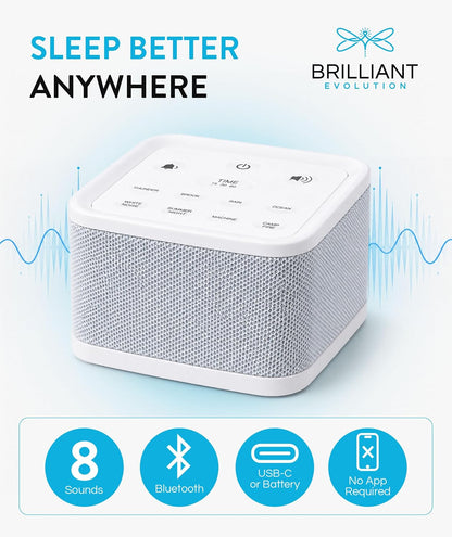Big Red Rooster White Noise Machine for Baby Sleep, Portable Sound Machine