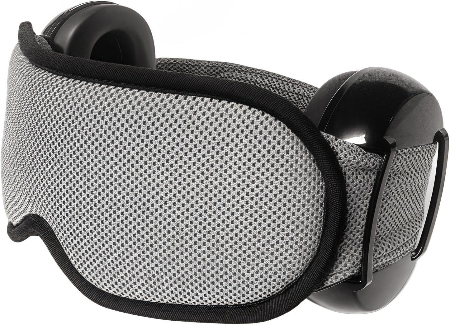 Noise Reduction Ear Muffs Eye Mask for Sleeping Set, Noise Cancelling Earmuffs 3D Light Blocking Sleep Mask Set
