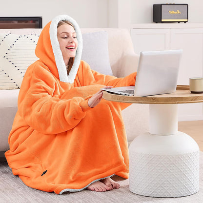 yescool Wearable Blanket Hoodie as Christmas Birthday Gifts for Women Mom - Colors A