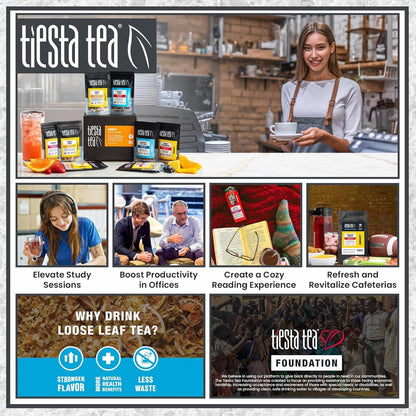 Tiesta Tea - Holiday Tea Sampler Dry Flight Set, Loose Leaf