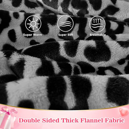 Waitu Wearable Blanket Sweatshirt Gifts for Women and Men, Warm and Cozy Giant Blanket Hoodie, Thick Flannel Blanket with Sleeves and Giant Pocket - Dark Gray