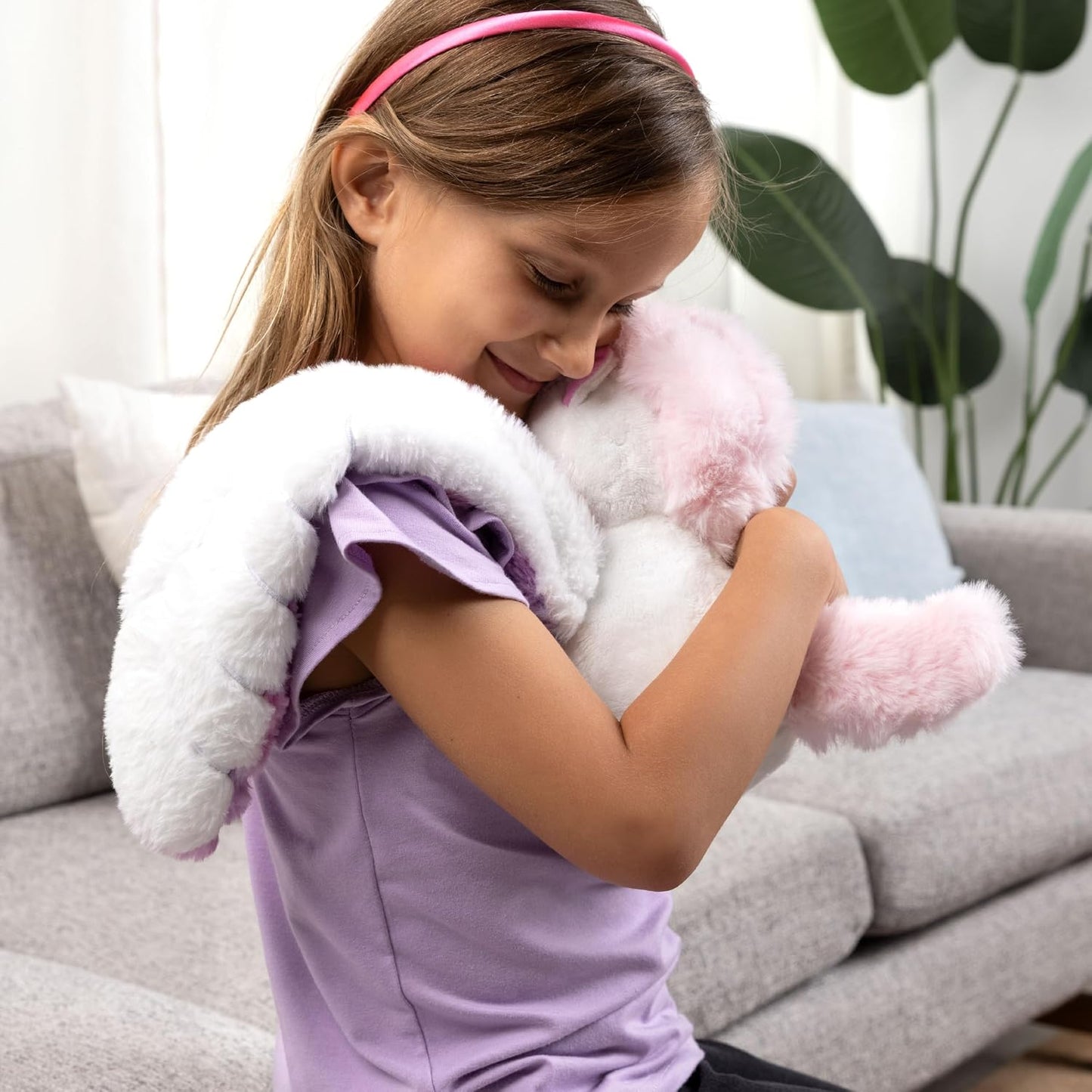 HUGIMALS Hugarounds Sidney the Sea Turtle 2.5 lb Microwaveable & Freezable Weighted Plush Neck & Shoulder Wrap | Soothing, Comforting Hugs for Self-Care & Relaxation | Unscented for Ages 2+