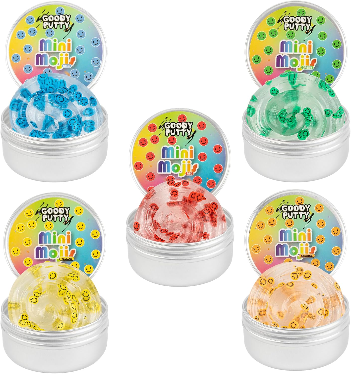 Emoji Goody Putty Toy Bouncing Putty Fidget Putty Set for Boys and Girls Goody Putty