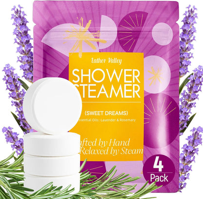 Aromatherapy & Sport Shower Steamers, 24 Pack Shower Bombs with 6 Scents