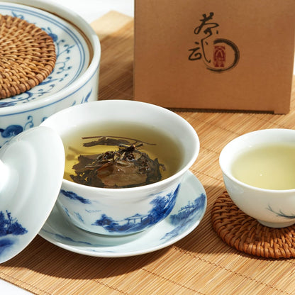 ChaWuWarmSun [B] White Tea Dragon Ball, 5oz/142g Aged FuDing ShouMei