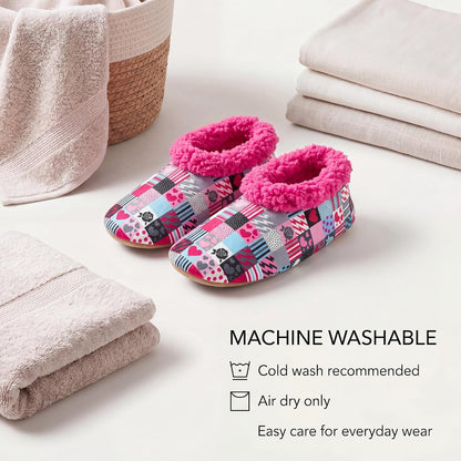 Cozylook Fuzzy Slippers for Women Indoor Soft Sole Slipper Socks