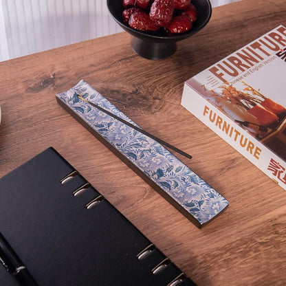 Incense Holder for Sticks, Ceramic Incense Burner with Ash Catcher, Aesthetic Decor for Home, Room & Office, Unique Gifts for Housewarming Yoga, Meditation & Spa