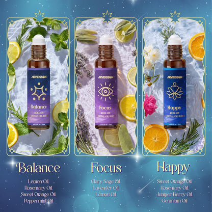 ARVIDSSON Floral Essential Oils Set, Natural Flower Essential Oil Gift for Women - Rose, Gardenia, Cherry Blossom, Honeysuckle, Lilac, Blue Lotus, Scented Oil for Diffuser, Valentines Day Gift for Her