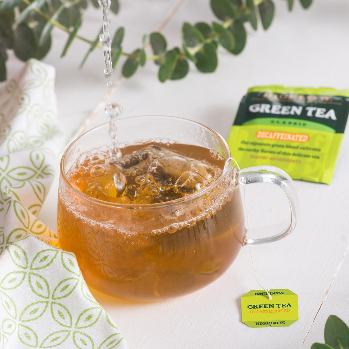 Bigelow Tea Classic Green Tea, Decaffeinated, 20 Count (Pack of 6), 120 Total Tea Bags