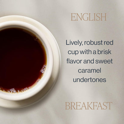 Rishi Tea English Breakfast Organic Black Loose Leaf Tea, Caffeinated, 4oz
