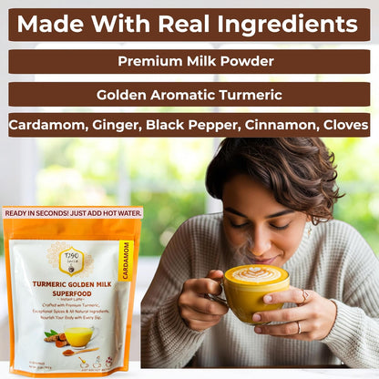 T2GO Authentic Karak Masala Chai Tea Mix – Just Add Water, 8 oz | Bold karak-style masala chai — real milk & spices in every scoop, no simmering