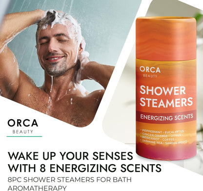 Shower Steamers Aromatherapy - Relaxation Gifts for Women, Shower Bombs, Unique Spa Gifts Shower Tablets, Stocking Stuffers for Women & Men (Advent Calendar 2025)