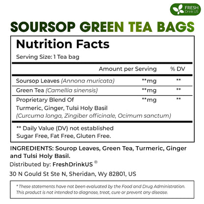 FreshDrinkUS, Premium 150 Lemon Ginger Tea Bags, 100% Natural Ingredients, Hand-made Blend of Lemon and Ginger, Eco-conscious Tea Bags. No Sugar, No Caffeine, Vegan. - Colors C