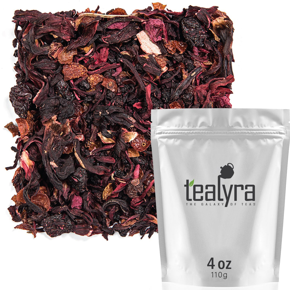 Tealyra | Cherry Goddess Loose Leaf Herbal Fruit Tea, 110g (4 oz)