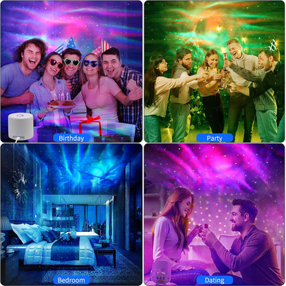 Star Projector, Galaxy Projector, Remote Control & Timer Galaxy Light