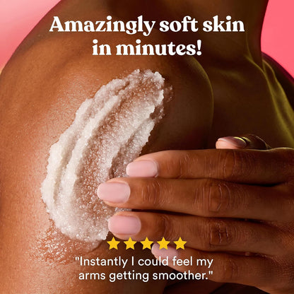ASUTRA Dead Sea Salt Essential Oil Body Scrub Exfoliator (16 Ounce)