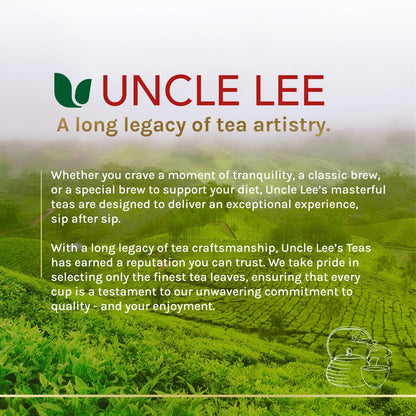 Uncle Lee's Organic Green Tea 4-Pack, 106 Count Ea Super Packs