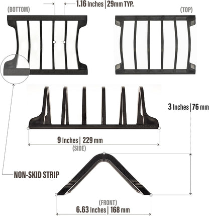 Prosumer's Choice Universal 5 Tablet and Smartphone Charging Organizer Rack/Desktop Stand Holder